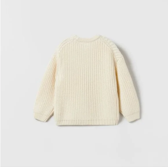 ❌️SOLD❌️ZARA KIDS KNIT SWEATER SIZE 3-4 YEARS - Picture 4 of 5